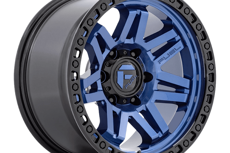 Alloy wheel D813 Syndicate Dark Blue W/ Black Ring Fuel 9.0x17 ET-12 71,5 5x127