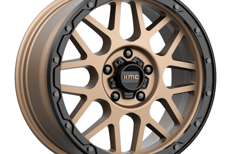 Llanta de aleacin KM535 Grenade Off-road Matte Bronze W/ Matte Black LIP KMC 8.5x18 ET35 71,5 5x127