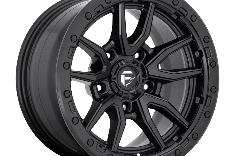 Llanta de aleacin D679 Rebel Matte Black Fuel 9.0x17 ET-12 71,5 5x127