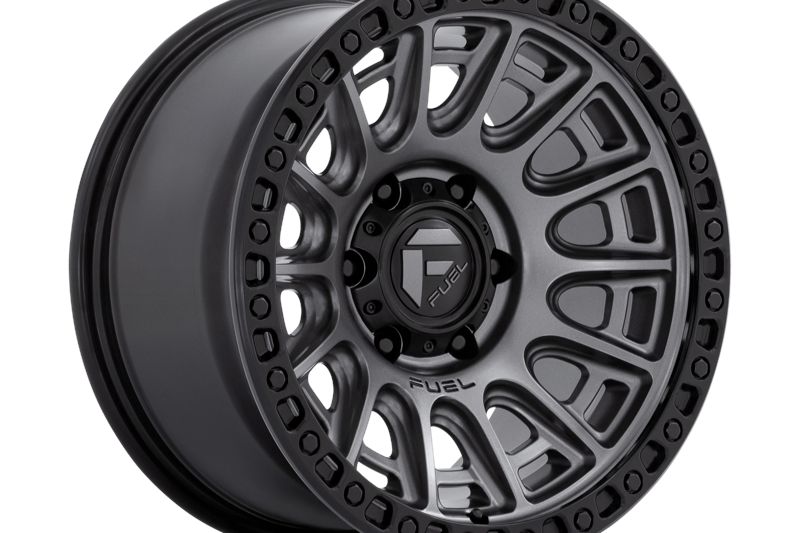 Llanta de aleacin D835 Cycle Matte Gunmetal W/ Black Ring Fuel 9.0x17 ET-12 71,5 5x127