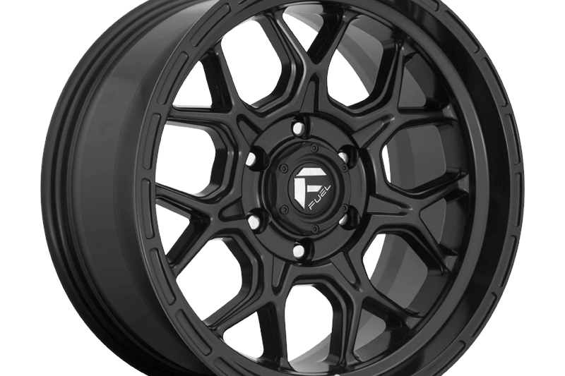 Alloy wheel D670 Tech Matte Black Fuel 9.0x18 ET1 71,5 5x127