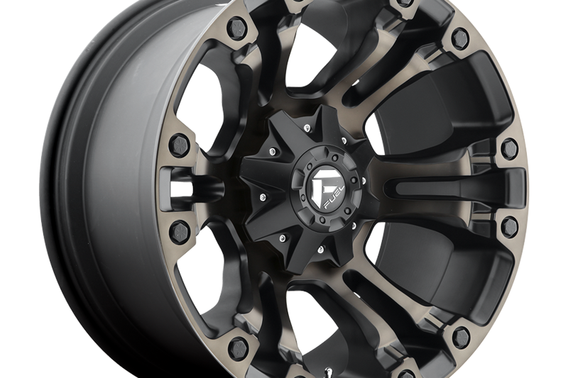 Llanta de aleacin D569 Vapor Matte Black Double Dark Tint Fuel 9.0x18 ET1 78,1 5x114.3;5x127