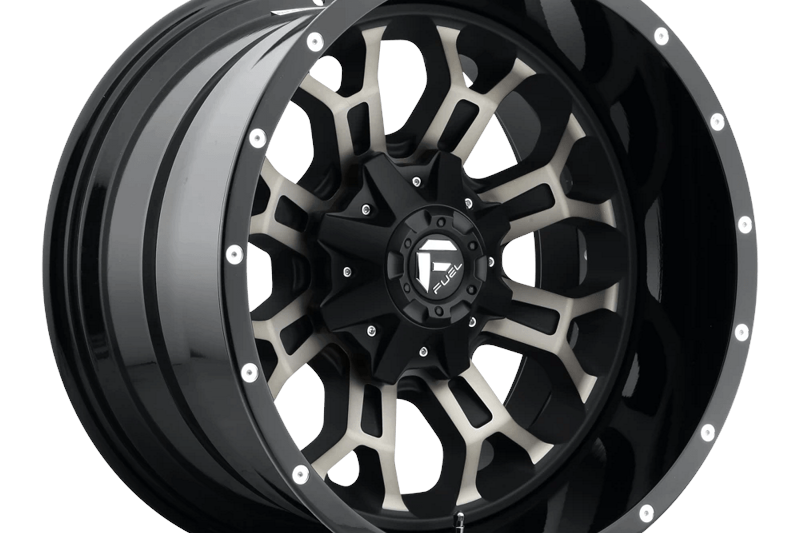 Llanta de aleacin D561 Crush Gloss Machined Double Dark Tint Fuel 9.0x17 ET1 78,1 5x114.3;5x127