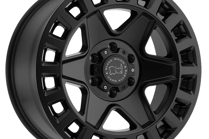 Alloy wheel Matte Black York Black Rhino 8.0x17 ET35 76,1 5x120