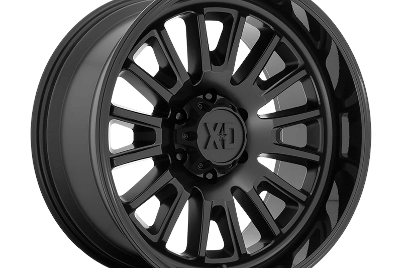 Alloy wheel XD864 Rover Satin Black W/ Gloss Black LIP XD Series 9.0x20 ET0 106,1 6x139,7