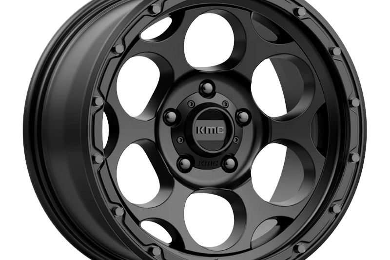 Alloy wheel KM541 Dirty Harry Textured Black KMC 8.5x17 ET0 71,5 5x127