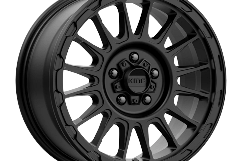 Alloy wheel KM542 Impact Satin Black KMC