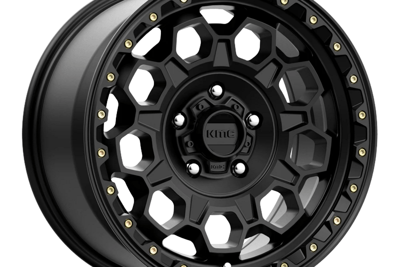 Llanta de aleacin KM545 Trek Satin Black KMC 9.0x17 ET18 71,5 5x127