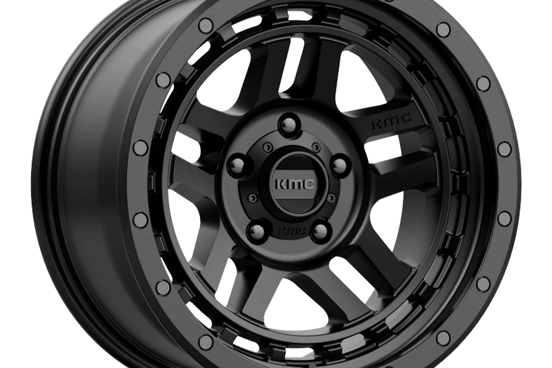 Alloy wheel KM540 Recon Satin Black KMC 9.0x17 ET-12 78,1 5x127