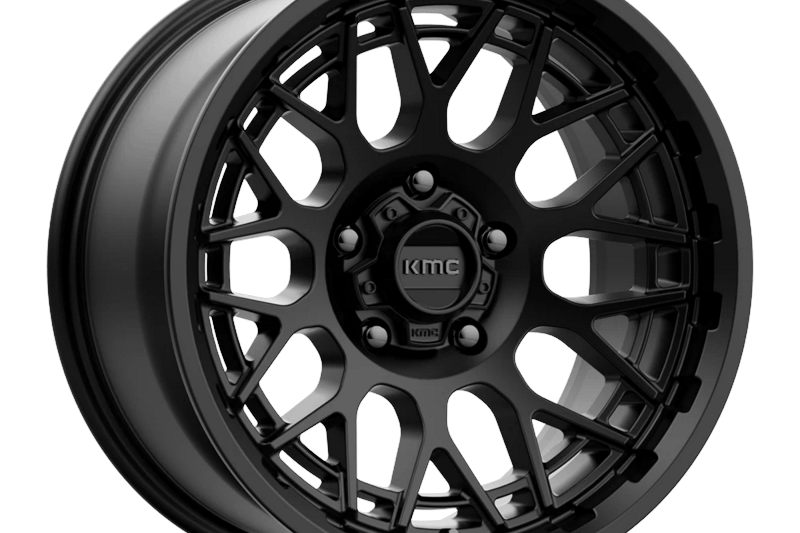 Llanta de aleacin KM722 Technic Satin Black KMC 9.0x18 ET18 71,5 5x127