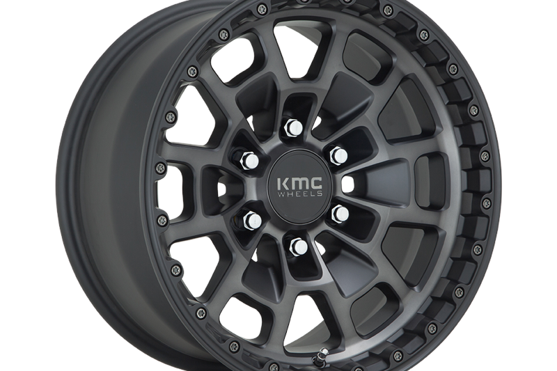 Alloy wheel KM718 Summit Satin Black W/ Gray Tint KMC 8.5x17 ET0 71,5 5x127