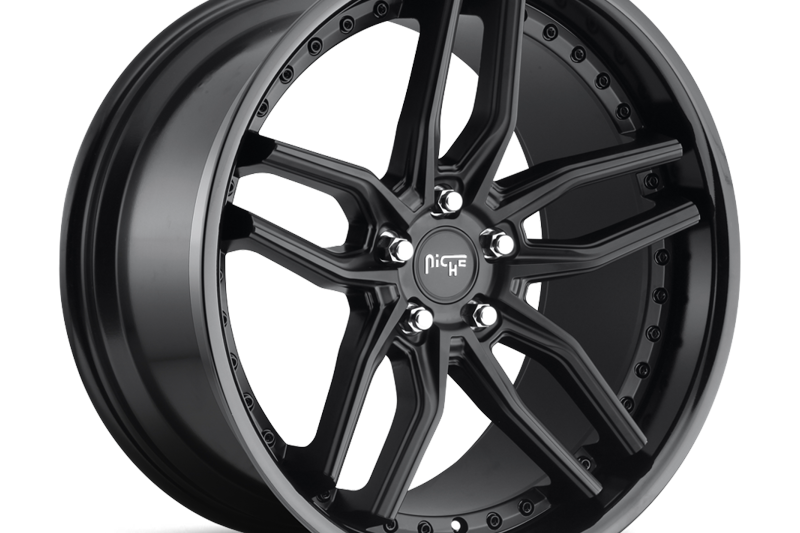 Alloy wheel M194 Methos Gloss Black Matte Black Niche Road Wheels 9.0x20 ET35 72,56 5x114.3