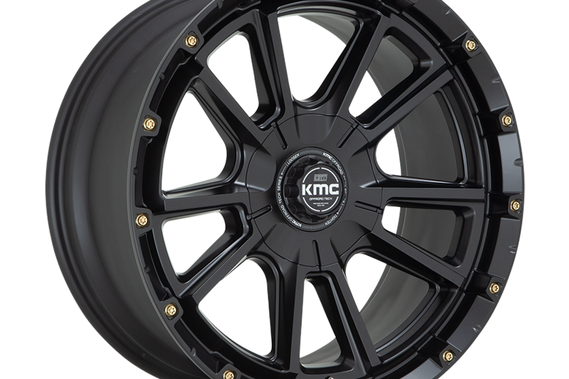 Alloy wheel KM100 Sync Satin Black KMC 9.0x17 ET18 78,1 5x127;5x139.7