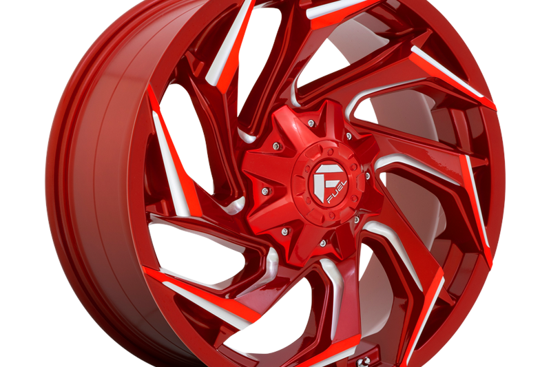 Llanta de aleacin D754 Reaction Candy RED Milled Fuel 10.0x20 ET-18 78,1 5x114.3;5x127