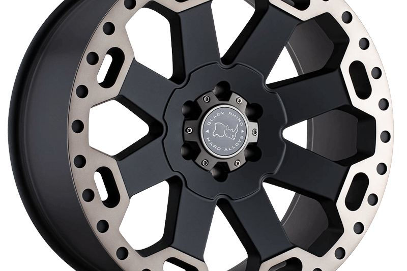 Alloy wheel Matte Black W/ Machined Dark Tint Warlord Black Rhino 9.0x18 ET12 112,1 6x139,7