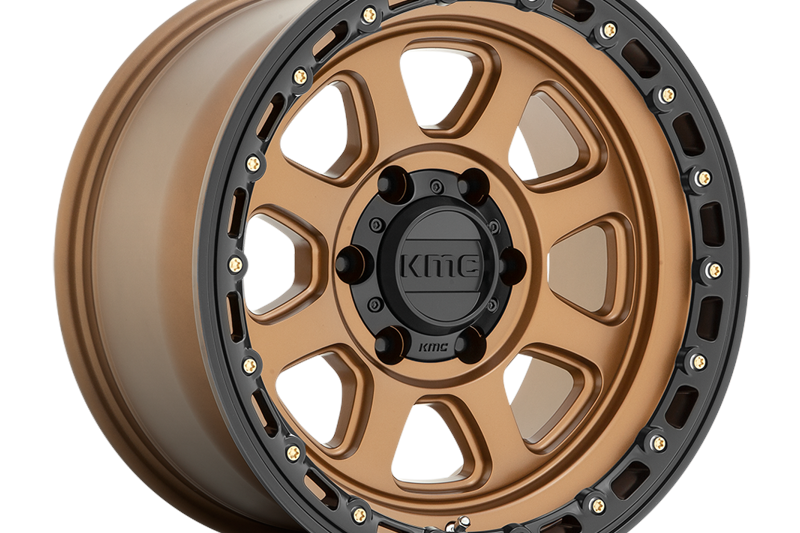 Alloy wheel KM548 Chase Matte Bronze W/ Black LIP KMC 9.0x20 ET18 71,5 5x127