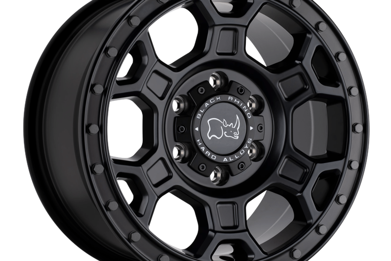 Llanta de aleacin Matte Black W/ Gunmetal Bolts Midhill Black Rhino 8.0x16 ET45 84,1 6x130