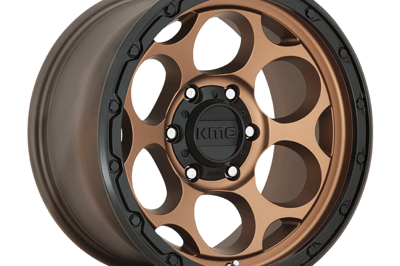 Llanta de aleacin KM541 Dirty Harry Matte Bronze W/ Black LIP KMC 8.5x18 ET0 106,1 6x139,7