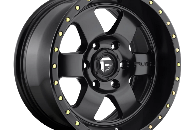 Llanta de aleacin D618 Podium Negro Mate Fuel 9.0x17 ET-12 78,1 5x127