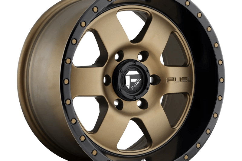 Alloy wheel D617 Podium Matte Bronze Black Bead Ring Fuel 9.0x17 ET-12 78,1 5x127