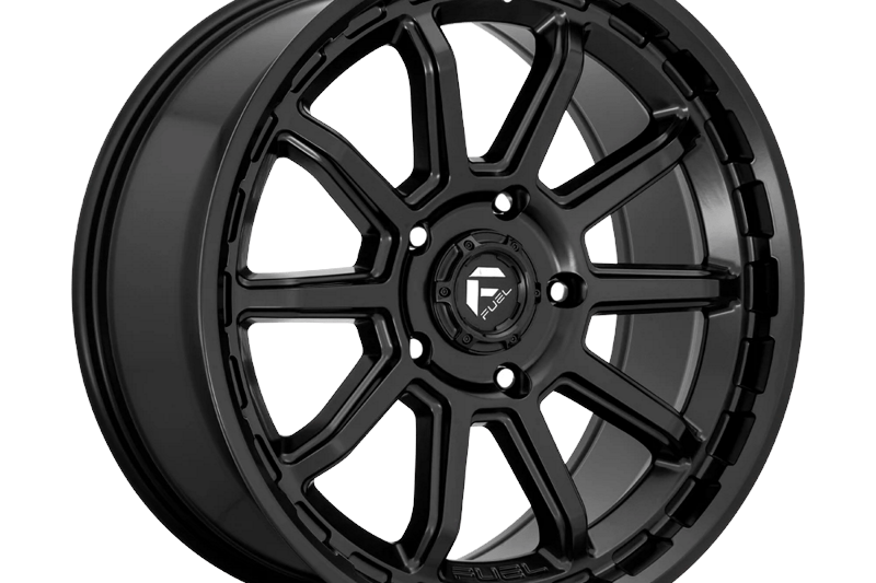 Llanta de aleacin D689 Torque Negro Mate Fuel 9.0x18 ET-12 106,1 6x139,7