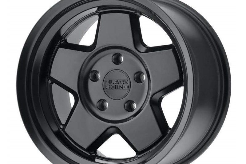 Llanta de aleacin Gloss Black Realm Black Rhino 9.5x17 ET-18 71,5 5x127