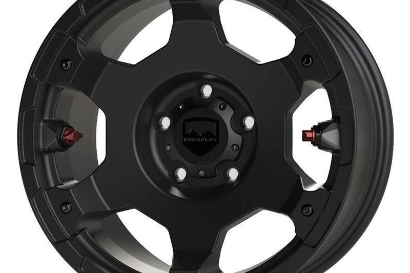 Alloy wheel with deflator Normad Metallic Black TeraFlex 8.5x17 ET0 71,5 5x127