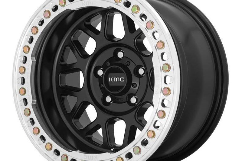 Alloy wheel KM235 Satin Black Beadlock KMC 9.0x17 ET-38 71,5 5x127