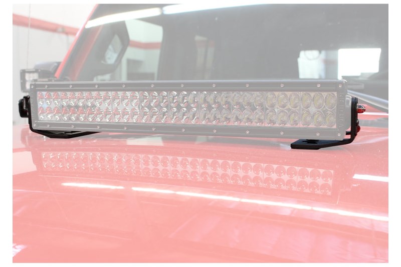 Center hood mount LED bar 20