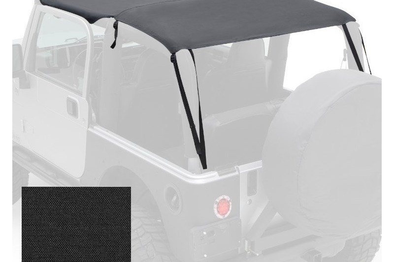 Soft top extended Denim Black Smittybilt