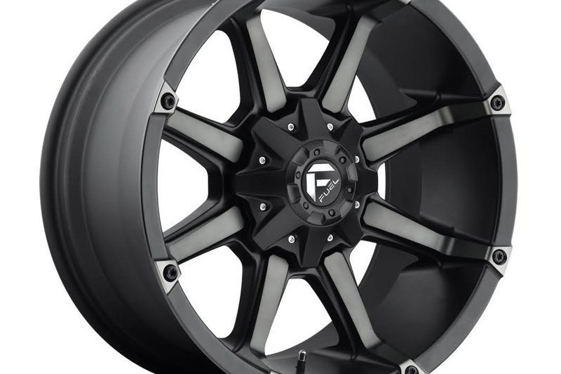 Llanta de aleacin D556 Coupler Matte Black/Double Dark Tint Fuel 9.0x17 ET-12 72,56 5x127;5x114.3