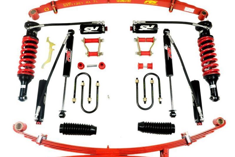 Kit de suspensin Red Springs Lift 2