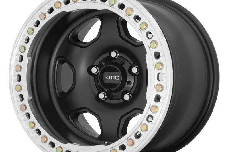 Alloy wheel KM233 Hex Satin Black Beadlock KMC 9.0x17 ET-38 71,5 5x127