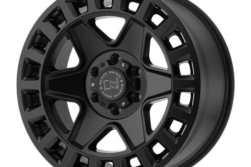 Alloy wheel Matte Black York Black Rhino 8.0x18 ET35 76,1 5x120