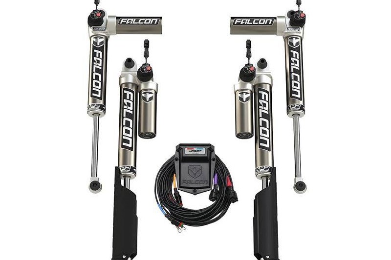 Kit amortiguador TeraFlex Falcon SP2 3.5 aDapt e-Adjust Piggyback Petrol Lift 2-4,5