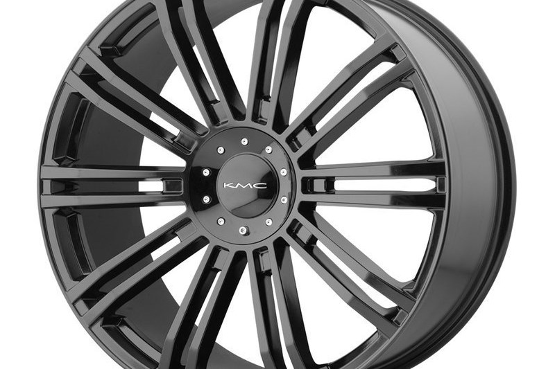 Llanta de aleacin KM677 D2 Gloss Black KMC 8.5x20 ET35 72,6 5x114.3;5x127