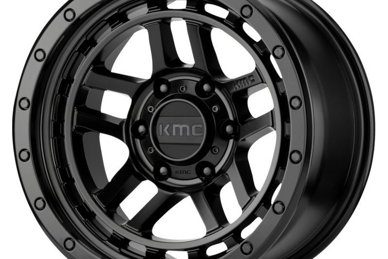 Alloy wheel KM540 Satin Black KMC 8.5x17 ET18 71,5 5x127