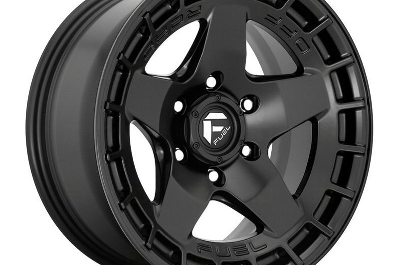 Llanta de aleacin D733 Warp Satin Black Fuel 9.0x20 ET20 71,5 5x127