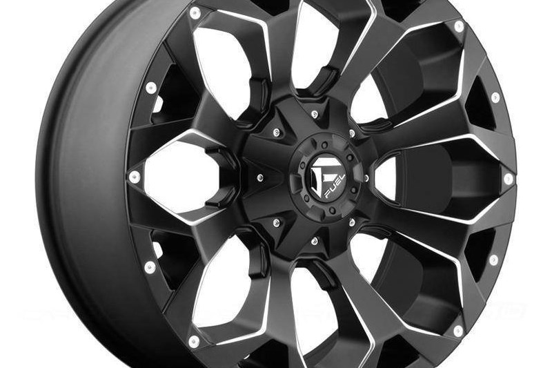 Alloy wheel D546 Assault Matte Black Milled Fuel 9.0x18 ET20 78,1 5x127;5x114.3