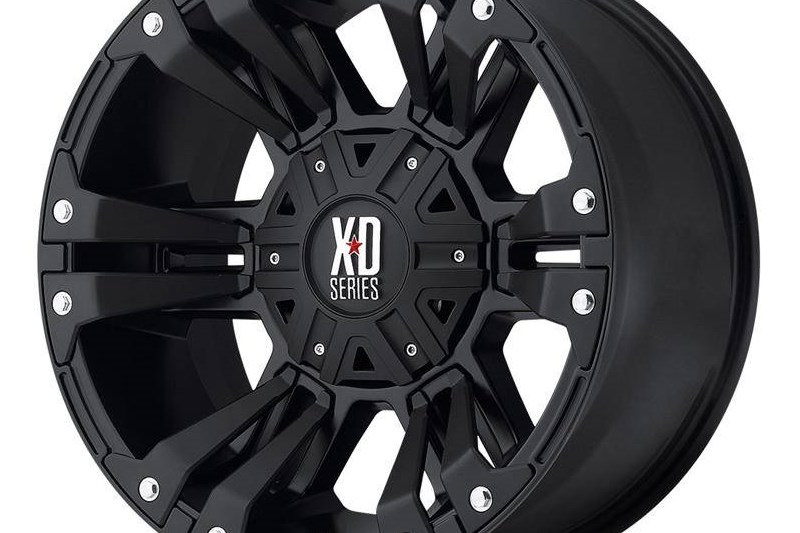 Llanta de aleacin XD822 Monster II Matte Black XD Series 10.0x20 ET-24 78,3 5x127;5x139.7