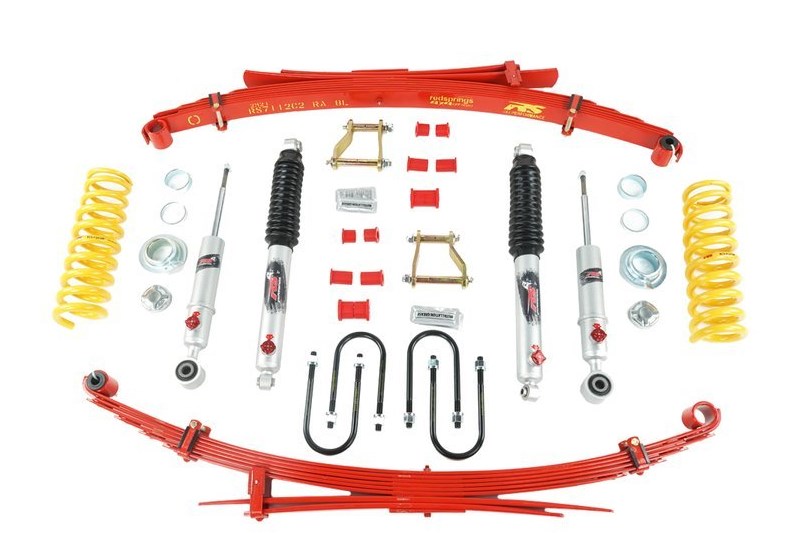 Kit de suspensin Red Springs Lift 2