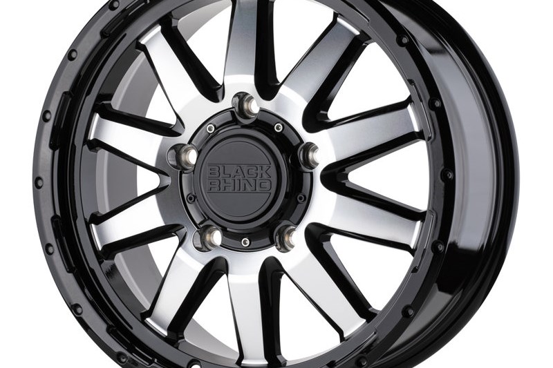 Llanta de aleacin Gloss Black Excursion Black Rhino 7.5x17 ET45 84,1 6x130