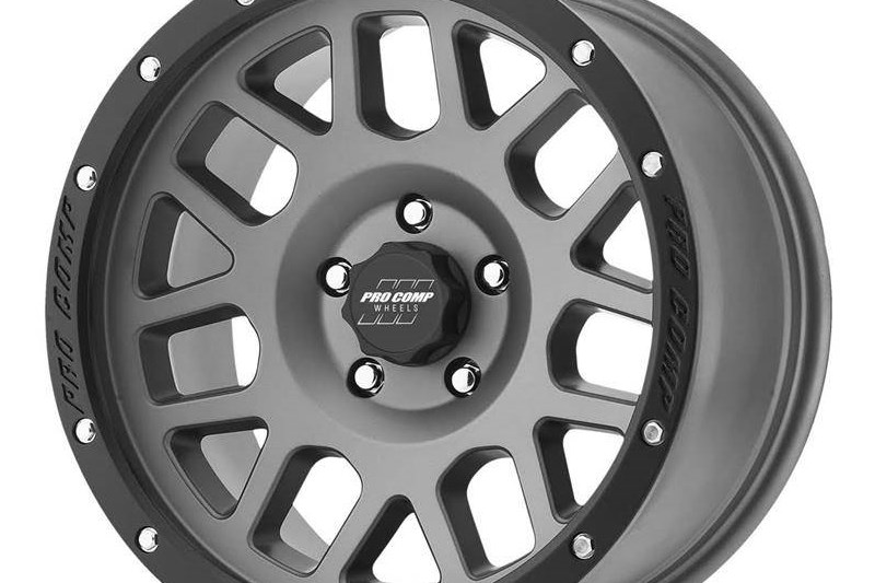 Alloy wheel 2640 Satin Gray Interior/Satin Black Lip ProComp 9.0x17 ET-6 83,1 5x127