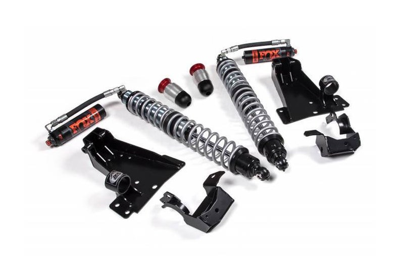 Suspensiones delanteras nitro FOX con kit de conversin JKS Reservoir DSC Lift 3,5-5