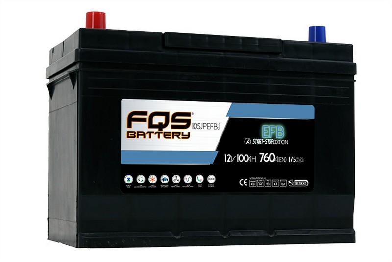 FQS FQS105JPEFB.1 BATTERY EFB D31 12V 100AH 760A EN + I