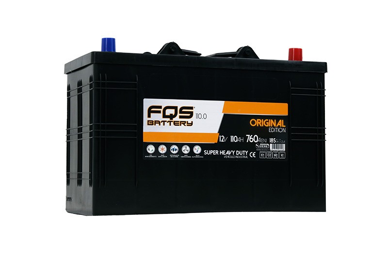 FQS FQS110.0 BATTERY ORIGINAL 98COMP 12V 110AH 760A EN + D