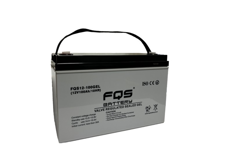 FQS FQS12-100GEL INDUSTRIAL GEL BATTERY 12V 100AH