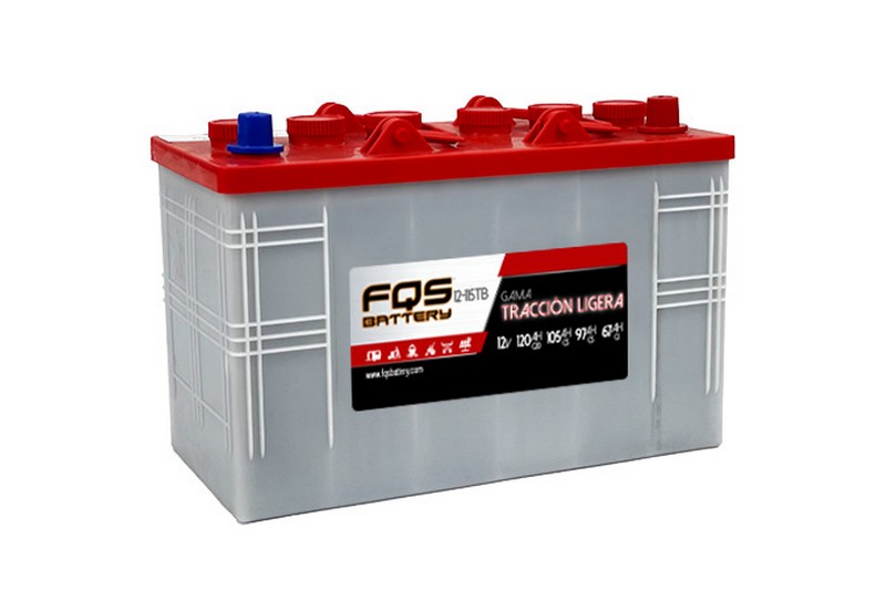 FQS FQS12-115TB BATERA SEMI-TRACCIN TUBULAR 12V 120AH C20 + D