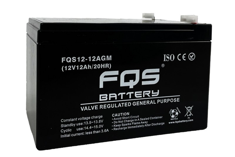 FQS FQS12-12AGM BATERA INDUSTRIAL AGM 12V 12AH