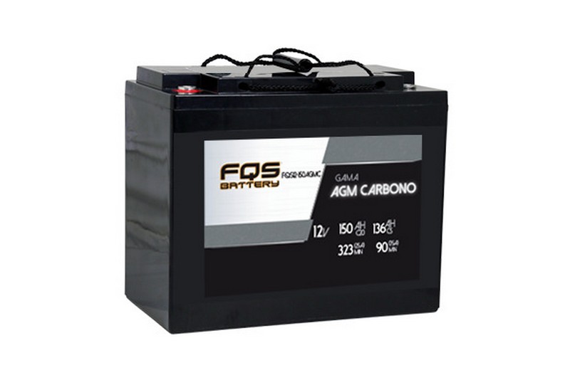 FQS FQS12-150AGMC BATERA AGM CARBONO 12V 150AH C20 + I